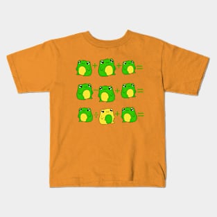 Math Froggys Kids T-Shirt